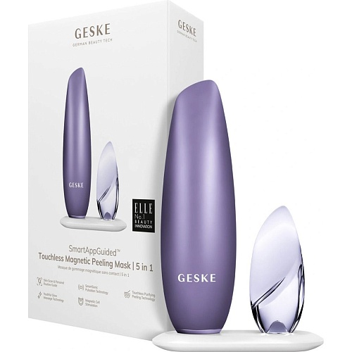 Магнитная пилинг-маска GESKE Touchless Magnetic Peeling Mask 5в1 Purple (HB0561)