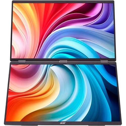 Портативний монітор Acer Dual Portable PD193QEbmiuux (UM.XP3EE.E01) UA - придбати в Дніпрі, Україні: ціна, характеристики | інтернет-магазин TOUCH