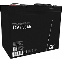 Акумулятор Green Cell AGM 12V (12V/55Ah/660Wh) (AGM49) - придбати в Дніпрі, Україні: ціна, характеристики | інтернет-магазин TOUCH