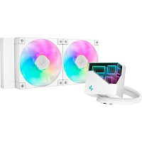 Система водяного охолодження Deepcool LT240 ARGB White (R-LT240-WHAMNC-G-1) UA - придбати в Дніпрі, Україні: ціна, характеристики | інтернет-магазин TOUCH