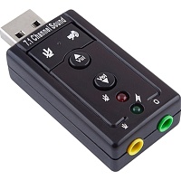 Звукова карта Gemix SC-02 Black - придбати в Дніпрі, Україні: ціна, характеристики | інтернет-магазин TOUCH