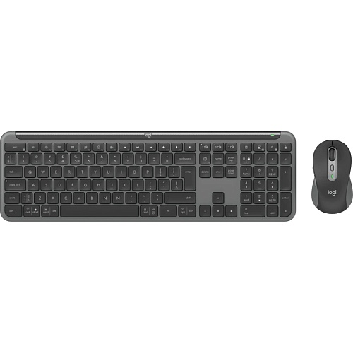 Комплект (клавиатура + мышь) Logitech Signature Slim MK950 Graphite UA (920-012490)