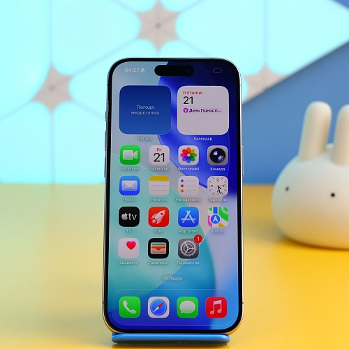 Смартфон Apple iPhone 15 Pro 256GB Natural Titanium (MTV53) Б/У