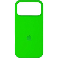 Чехол Silicone Case для Apple iPhone 17 Pro Shiny Green AA