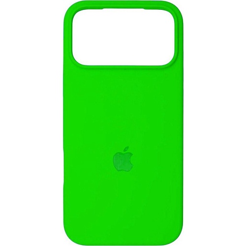 Чохол Silicone Case для Apple iPhone 17 Pro Shiny Green AA - придбати в Дніпрі, Україні: ціна, характеристики | інтернет-магазин TOUCH