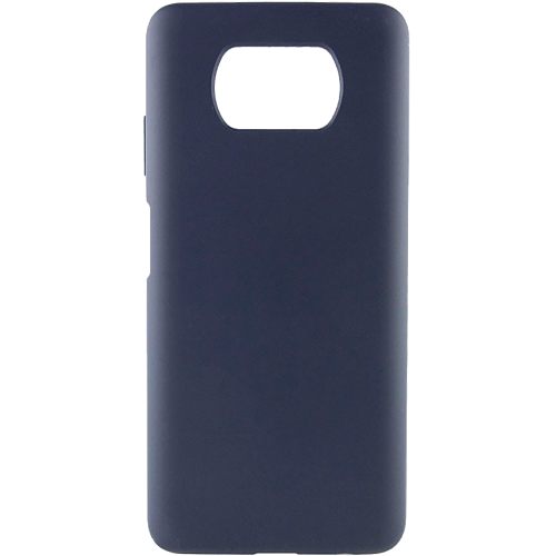 Чехол-накладка Xiaomi Protective Silicone Case для Poco X3/X3 Pro (Midnight Blue) HC