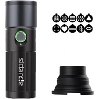 Ліхтар проєкційний SIDANDE L5KS10 10W + Gobo 10шт - придбати в Дніпрі, Україні: ціна, характеристики | інтернет-магазин TOUCH