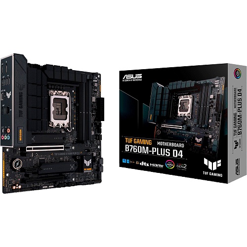 Материнская плата Asus TUF Gaming B760M-Plus D4 (90MB1DI0-M0EAY0)