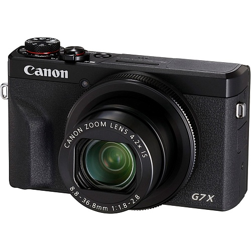 ≡ Фотоаппарат Canon PowerShot G7 X Mark III Black (3637C013