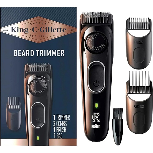 Универсальный триммер Braun King C. Gillette Beard Trimmer