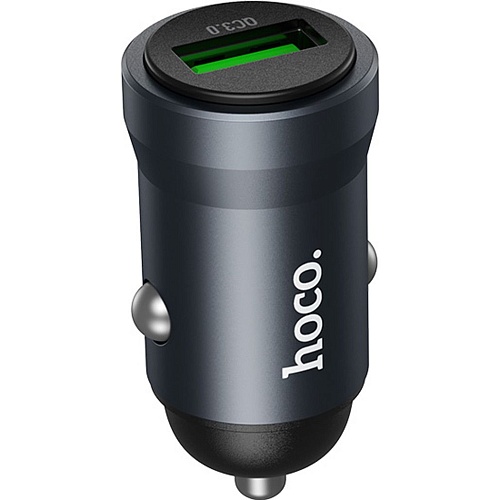 Автомобильное зарядное устройство Hoco Z62 Energy Metal Gray