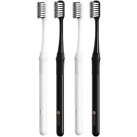 Набор зубных щеток Dr. Bei Pasteur Toothbrush Bamboo Clean Edition (4 шт)