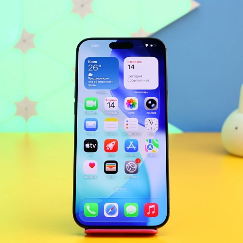Смартфон Apple iPhone 16 Pro Max 256GB Black Titanium (MYWV3) Б/У