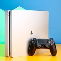 Игровая консоль Sony PlayStation 4 Slim 500GB Silver Б/У