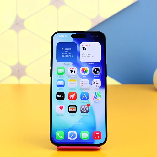 Смартфон Apple iPhone 15 Pro Max 256GB Blue Titanium (MU7A3) Б/У