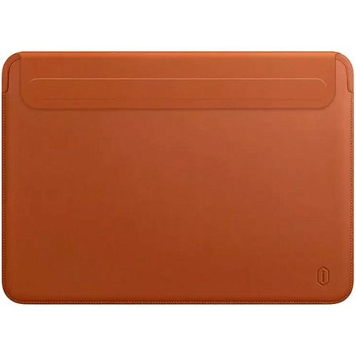 Чехол-карман WiWU Skin Pro II Leather Sleeve для MacBook Air 15" (2023-2025) Brown