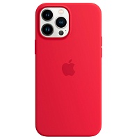 Чехол Silicone Case для Apple iPhone 13 Pro Max (6.7) (Product) Red АА