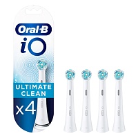Насадка для зубної щітки Oral-B iO Ultimate Clean White 4шт - придбати в Дніпрі, Україні: ціна, характеристики | інтернет-магазин TOUCH