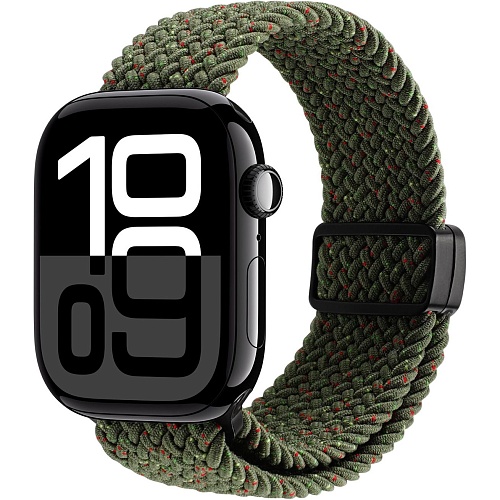 Ремешок Dux Ducis Mixture Ultra для Apple Watch 44/45/46/49mm Starry Olive
