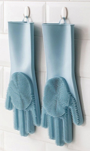 Силіконові рукавички JORDAN & JUDY Silicone Gloves (Blue) - придбати в Дніпрі, Україні: ціна, характеристики | інтернет-магазин TOUCH