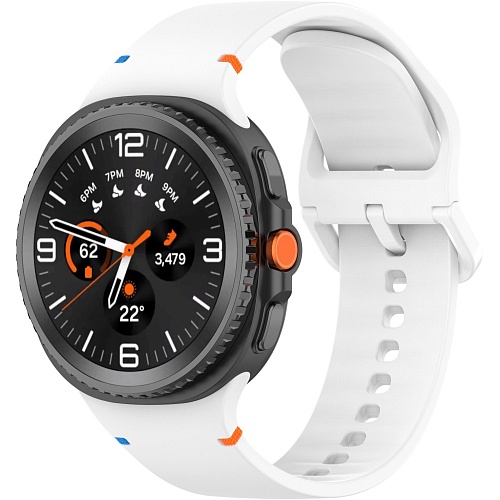 Ремешок ArmorStandart для Samsung Galaxy Watch8/8 Classic (22х132mm) White (ARM86876)