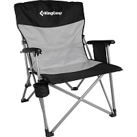 Складаний стілець KingCamp Comfort Black/Mediumgrey(2248.65.55) - придбати в Дніпрі, Україні: ціна, характеристики | інтернет-магазин TOUCH