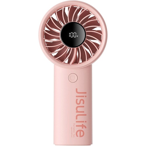 Портативный вентилятор JisuLife Handheld Fan Life4 Pink
