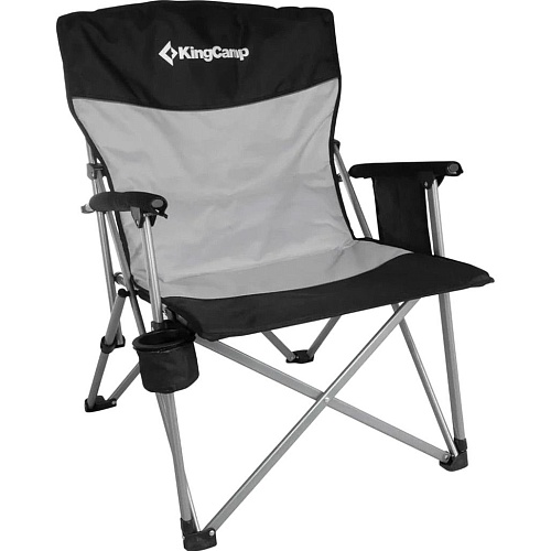 Складной стул KingCamp Comfort Black/Mediumgrey (2248.65.55)
