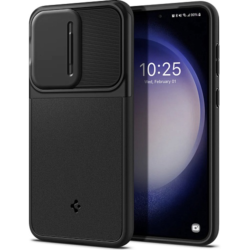 Чехол Spigen Optik Armor для Samsung Galaxy S23 Plus Black (ACS05687)