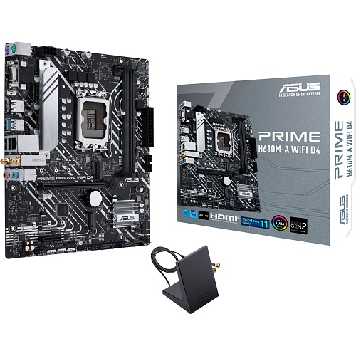 Материнская плата Asus Prime H610M-A WIFI D4 (90MB1C80-M0EAY0)
