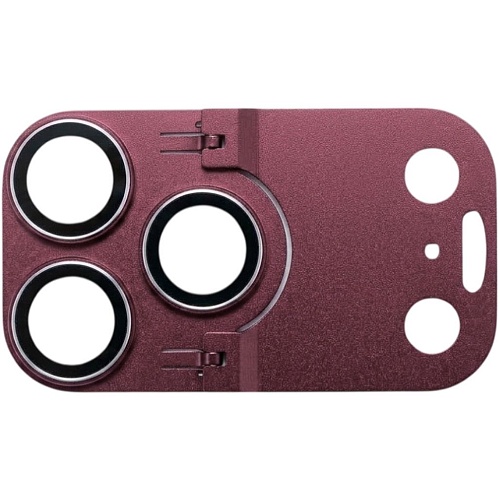 Захисне скло на камеру iLera FocusPro Lens Stand для Apple iPhone 18 Pro Max Dark Cherry (iLFPST18MXDRCH) - придбати в Дніпрі, Україні: ціна, характеристики | інтернет-магазин TOUCH