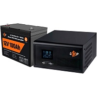 Источник бесперебойного питания (ИБП) LogicPower UPS 430VA + LiFePO4 1280Wh (20478)