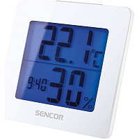 Термогигрометр Sencor SWS1500W White