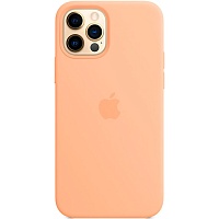 Чехол Silicone Case для Apple iPhone 14 Pro Max (Grapefruit) AA