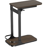 Приставний комп'ютерний стіл OfficePro SD137DW Dark Wood Black - придбати в Дніпрі, Україні: ціна, характеристики | інтернет-магазин TOUCH