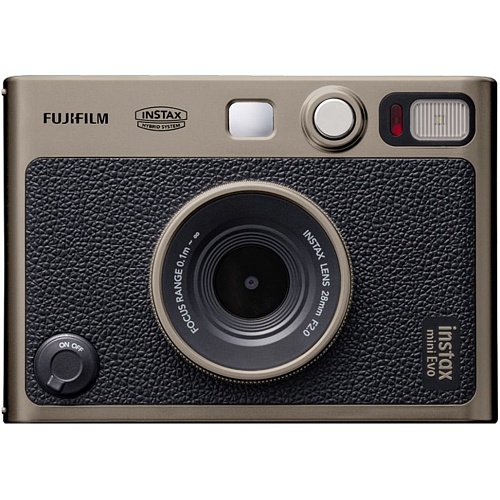 Фотокамера моментальной печати Fujifilm Instax Mini Evo 90th Anniversary Titanium Gold Bundle Limited Edition (600024185)