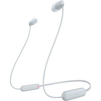 Навушники Sony WI-C100 White (WIC100W.CE7) - придбати в Дніпрі, Україні: ціна, характеристики | інтернет-магазин TOUCH