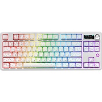 Клавиатура Ajazz AK870 V2 Maillard Switch White (AK870-V2-S-W)