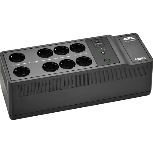 Источник бесперебойного питания (ИБП) APC Back-UPS 850VA/520W (BE850G2-GR)