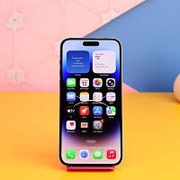 Смартфон Apple iPhone 14 Pro Max 128GB eSIM Silver (MQ8P3) Б/У