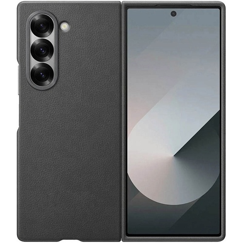 Чехол Epik Leather Case для Samsung Galaxy Fold6 Gray AAA
