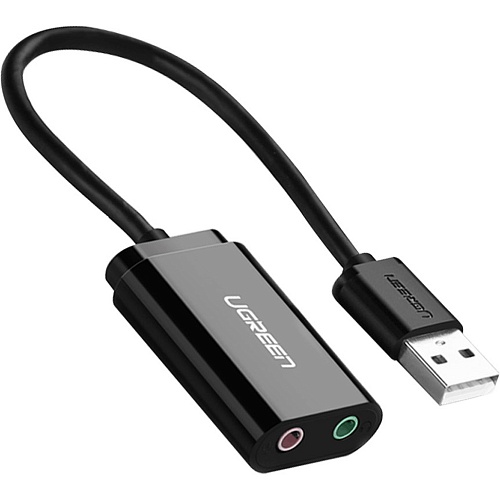 Звуковая карта Ugreen US205 Black (30724)