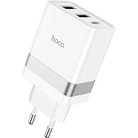 Мережевий зарядний пристрій Hoco N21 Pro PD30W+QC3.0 White - придбати в Дніпрі, Україні: ціна, характеристики | інтернет-магазин TOUCH