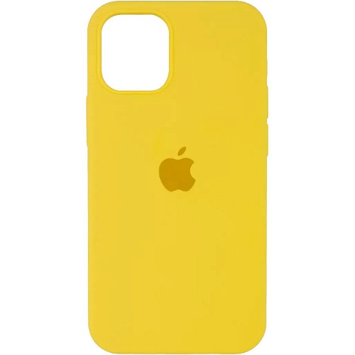 Чехол Silicone Case для Apple iPhone 14 (Yellow) AA