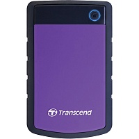 Зовнішній жорсткий диск Transcend StoreJet 25H3 1TB Purple (TS1TSJ25H3P) - придбати в Дніпрі, Україні: ціна, характеристики | інтернет-магазин TOUCH