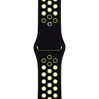 Ремінець Sport Nike для Apple Watch 42/44/45/46/49mm Black/Green - придбати в Дніпрі, Україні: ціна, характеристики | інтернет-магазин TOUCH