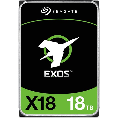 Жесткий диск 3.5" Seagate Exos X18 SAS 18TB (ST18000NM004J)