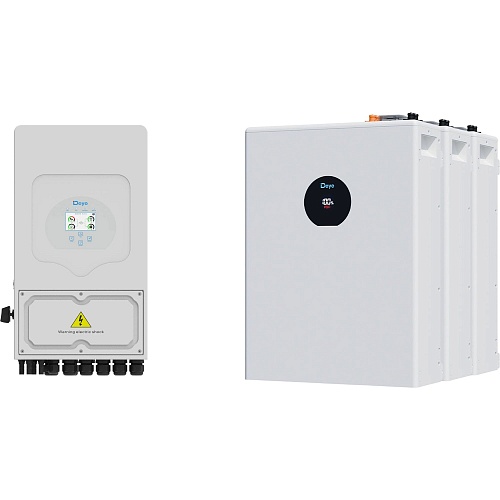 Система зберігання енергії Deye SUN-5K-SG05 5kW + 3 АКБ SE-F5 Pro-С 15.3kWh (51.2V/100Ah/5120Wh) - придбати в Дніпрі, Україні: ціна, характеристики | інтернет-магазин TOUCH