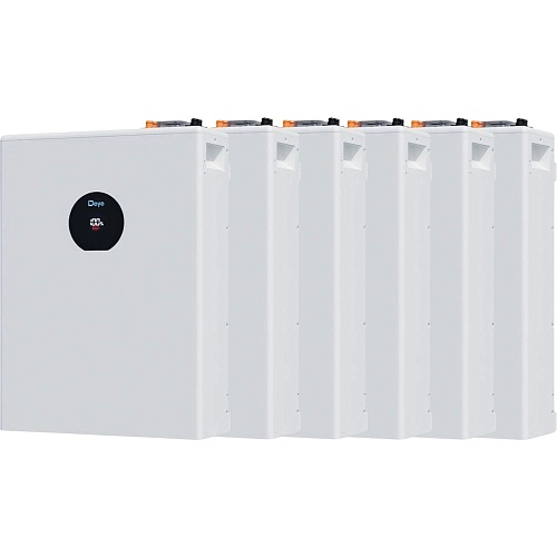 Комплект аккумуляторов Deye LiFePO4 48V (51.2V/100Ah/5120Wh) 6шт (SE-F5 Pro-С)