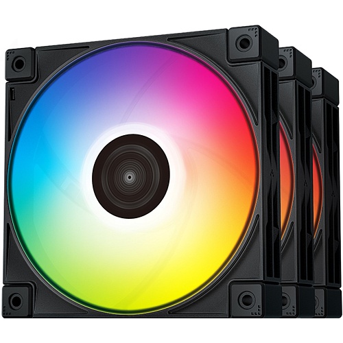 Комплект корпусных вентиляторов Deepcool FC120 3in1 Black (R-FC120-BKAMN3-G-1)